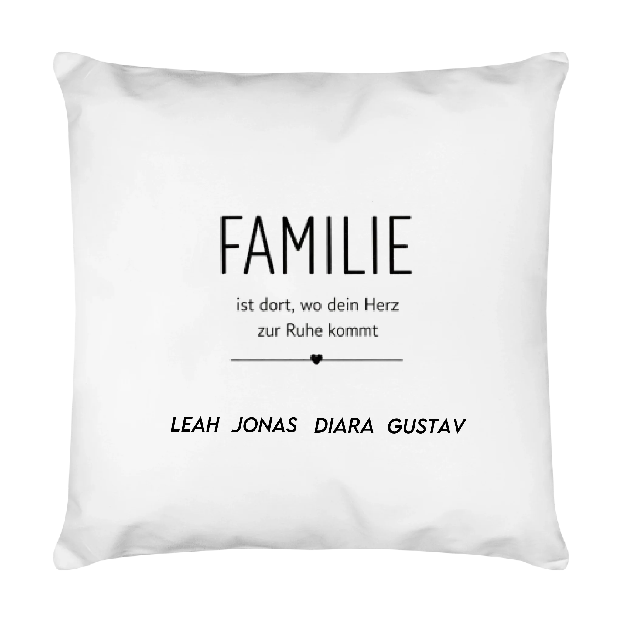 pillow Familienspruch